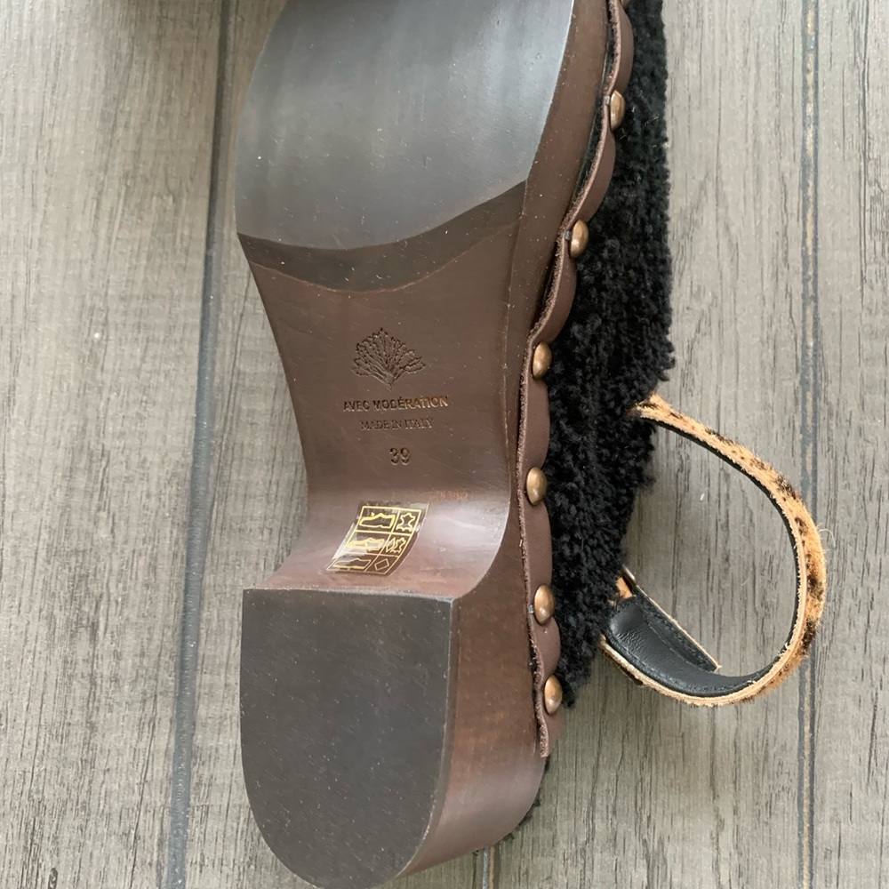 Avec Moderation clogs, black, size 39 - Picture 6 of 7